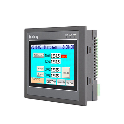 Automation Industry PLC Touch Panel HMI Portrait Display 4.3'' TFT Coolmay PLC HMI