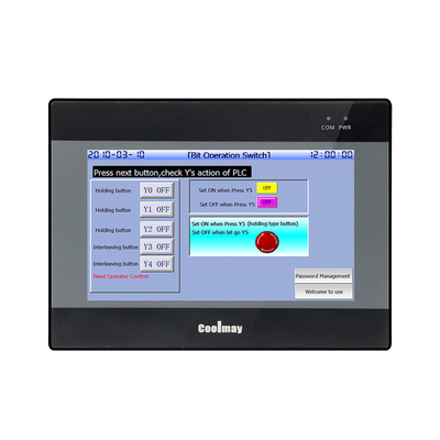 Οθόνη αφής HMI Coolmay TK8070H 7 ιντσών με CPU Dual Core 1GHz