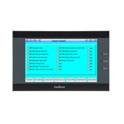 Οθόνη αφής 5 ιντσών HMI PLC Combo 32 Bit Ελεγκτής HMI PLC Max 4AI/2AO