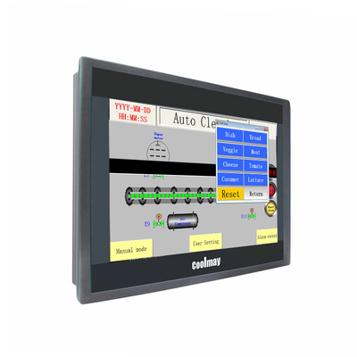 Coolmay 10 ιντσών HMI Industrail Παρακολούθηση HMI οθόνη αφής